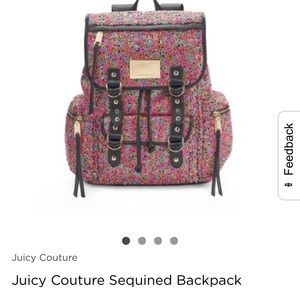 Juicy couture backsack
